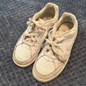 White size 11 kids Nike sneakers